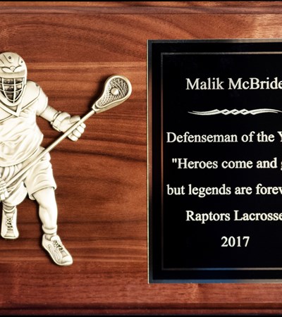BVD912 - 9 X 12 Defensive Player Plaque